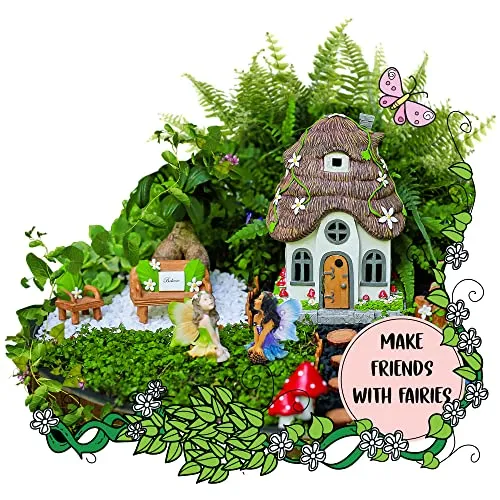 Indoor Fairy Figurine Miniature Fairy Garden Accessory Cake Decoration